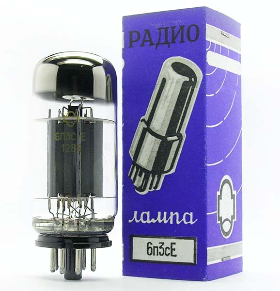 6P3S-E ( 6L6GC / 5881 ) Röhre REFLEKTOR - MLTARY / OTK - NEU / NOS - 6P3S - E | EBay - Foto 3